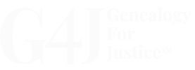 Genealogy For Justice™ Logo
